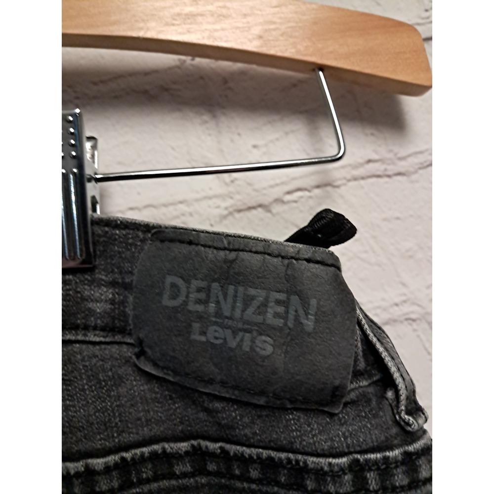 Boys Denizen Distressed Black Wash Jeans By Levis- Size 12 Regular - Picture 8 of 8